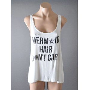Mermaid Hair Casual Graphic Sleeveless Tank Top